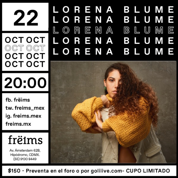 Lorena Blume en Frëims
