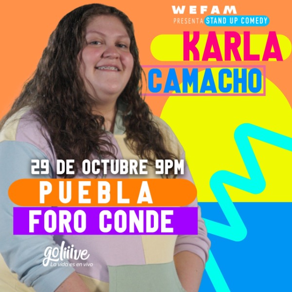 Karla Camacho en Foro Conde