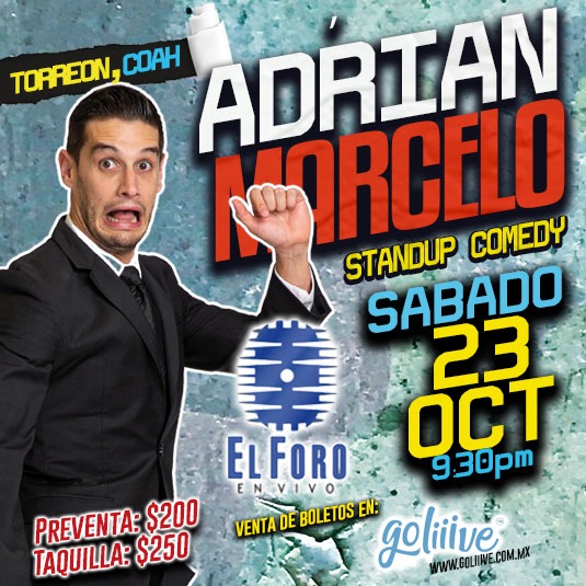 Adrián Marcelo en Torreón