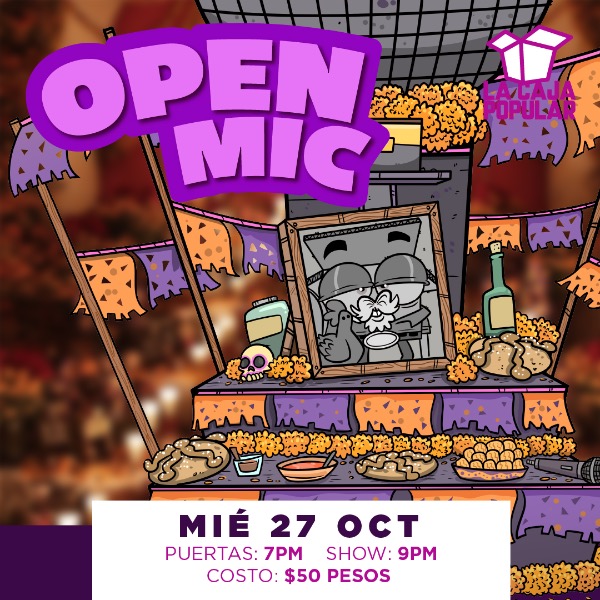 OpenMic con Eliza Sonrisas