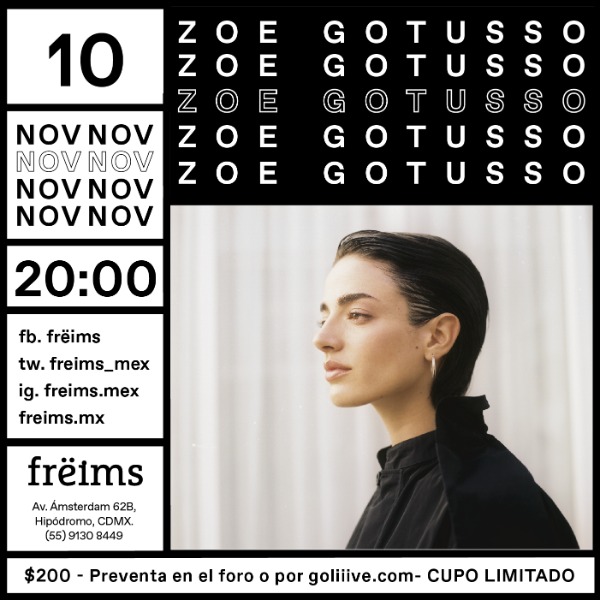 Zoé Gotusso en Frëims