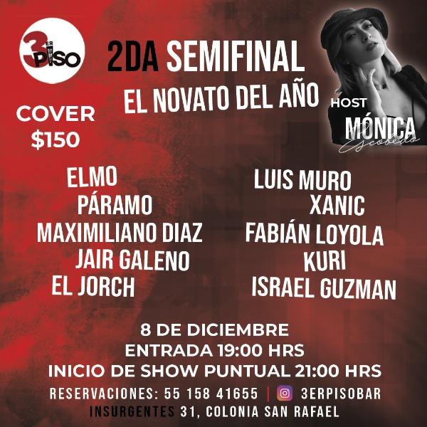 2da Semifinal - El Novato del Año