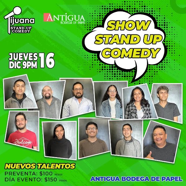 Show de nuevos talentos Stand Up