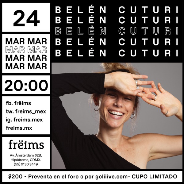 Belén Cuturi en Frëims
