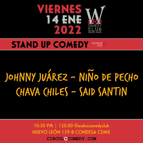 Stand Up Comedy - 14 Enero