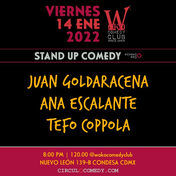 Stand Up Comedy - 14 Enero