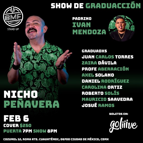 Nicho Peñavera Graduación