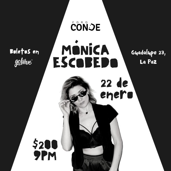 Mónica Escobedo en Foro Conde