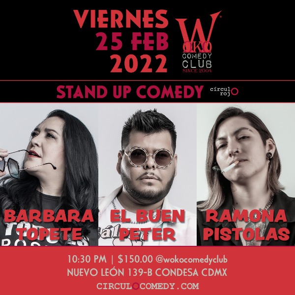 Stand Up Comedy - 25 Febrero