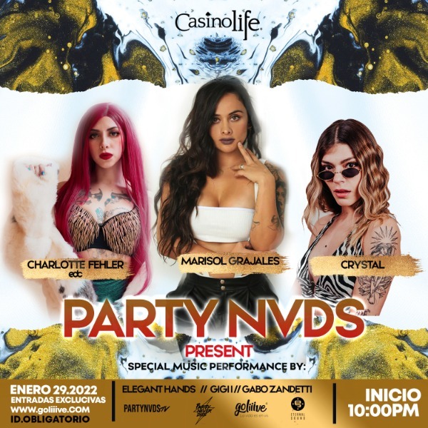 Party Never Dies Presenta : Marisol Grajales & CRYSTAL