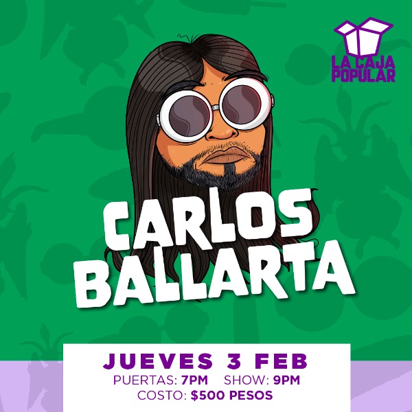 Carlos Ballarta ( Jueves )