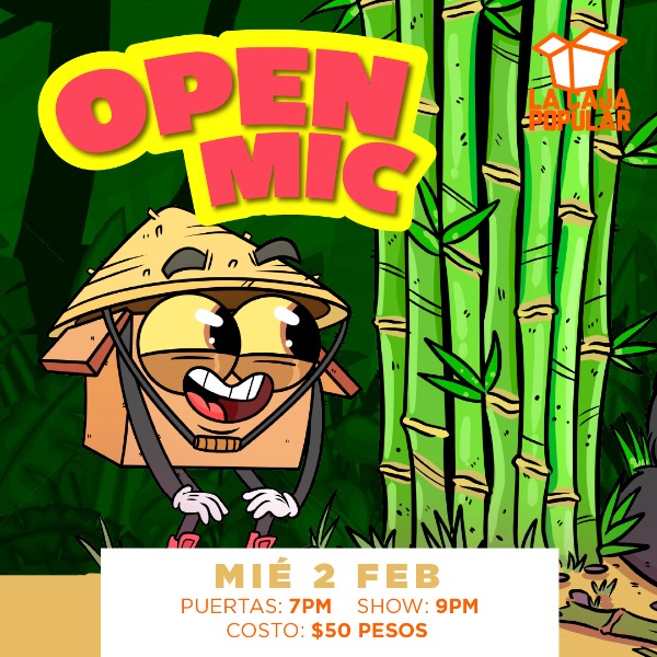 OpenMic con Tavo Morales