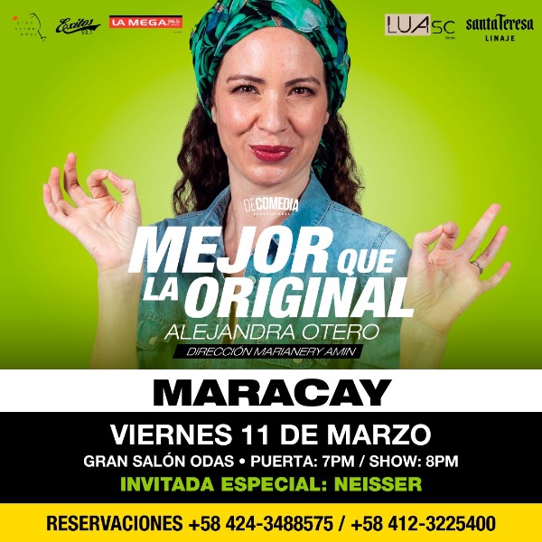 Alejandra Otero Mejor que la Original MARACAY