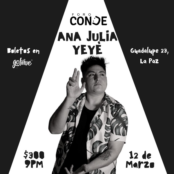 Ana Julia Yeyé en Foro Conde