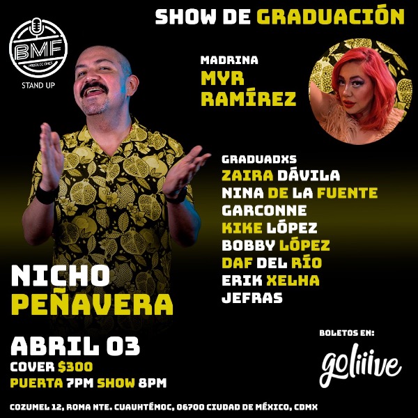 Nicho Peñavera Show de Graduacion