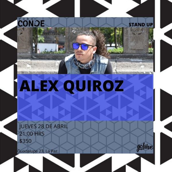 Alex Quiroz en Foro Conde