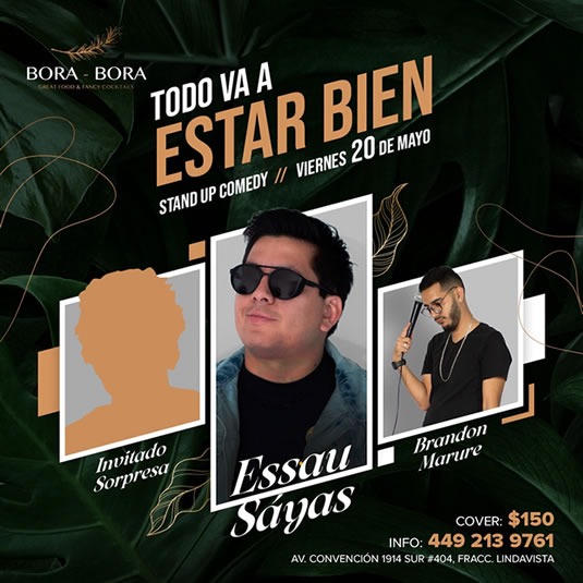 Essau Sayas -Todo va a estar bien - Aguascalientes