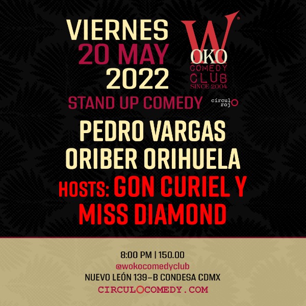 Stand Up Comedy - 20 de mayo
