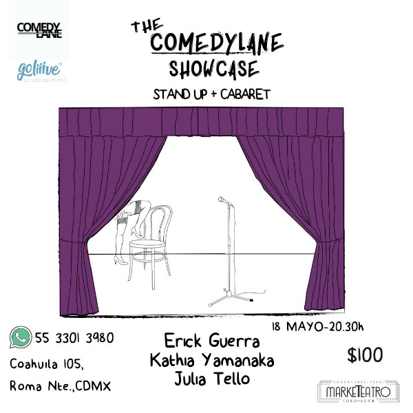 The Comedy Lane Showcase - 18May