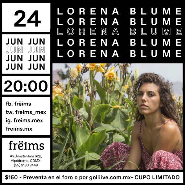 Lorena Blume en Frëims