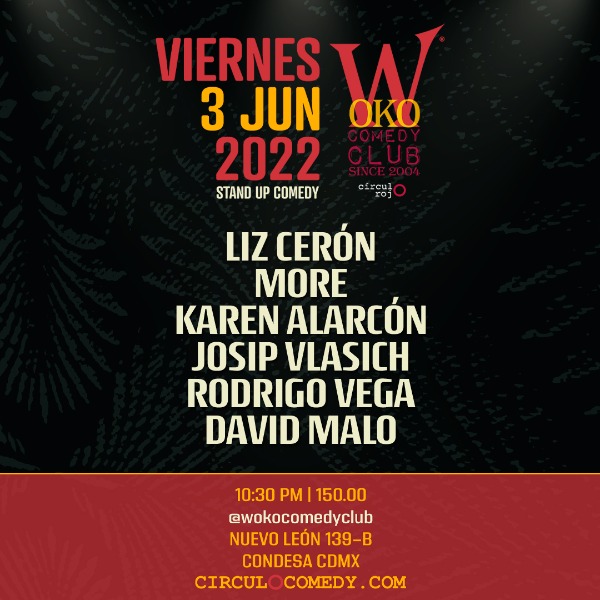 Stand Up Comedy - 03 Junio