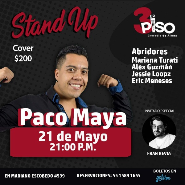 Show de Stand Up - Paco Maya