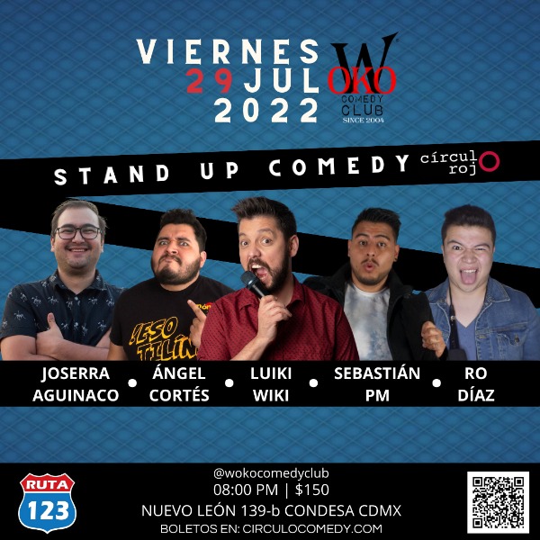 Stand up Comedy Ruta 123