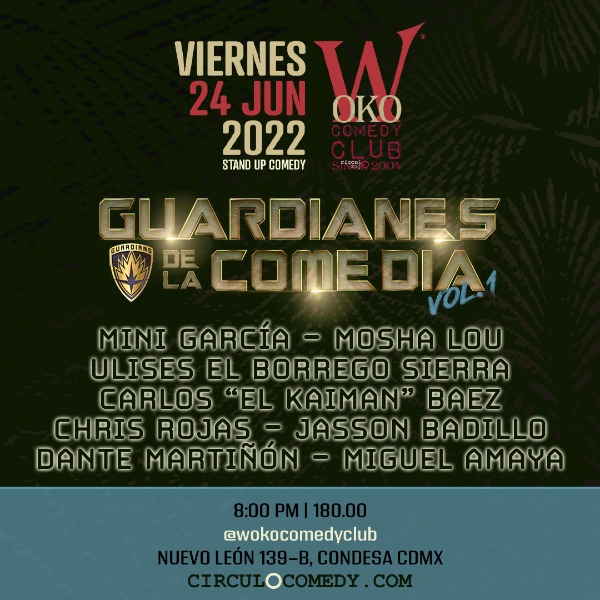 Stand up Comedy Guardianes de la Comedia