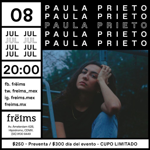 Paula Prieto en Frëims