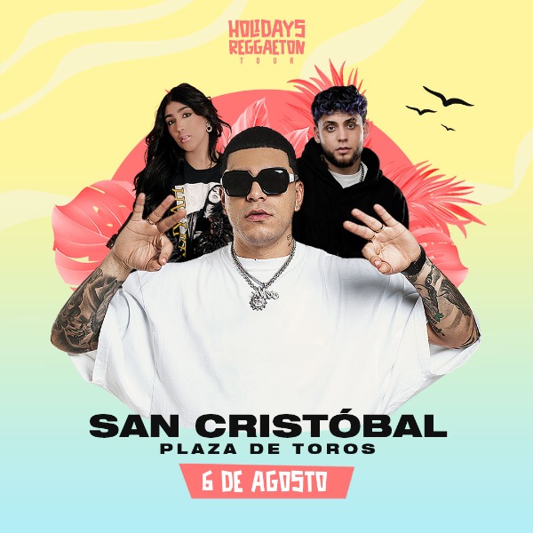 Holidays Reggaeton con RYAN CASTRO - ADSO ALEJANDRO - DANI BARRANCO - SAN CRISTÓBAL