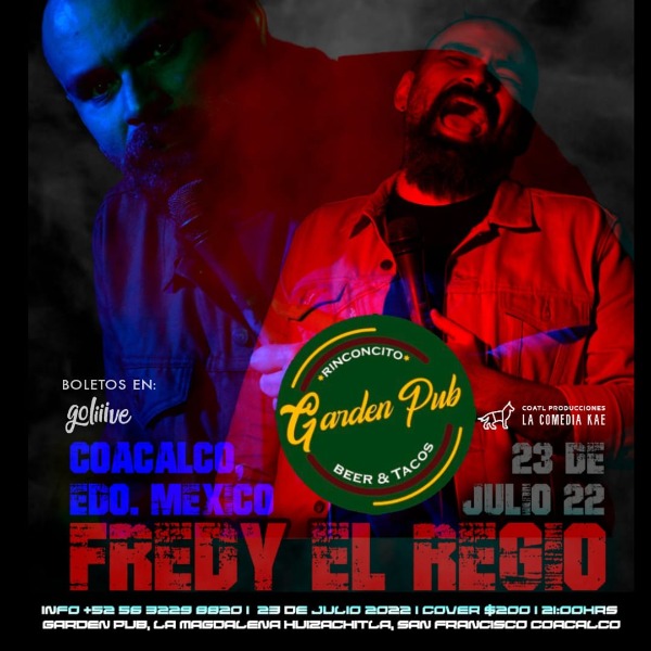 Fredy el Regio en Coacalco