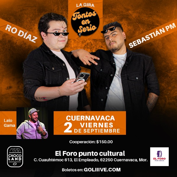 Stand Up Comedy Tontos En Serio "La Gira" en Cuernavaca
