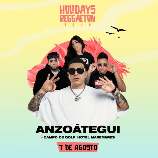 Holidays Reggaeton con RYAN CASTRO - ADSO ALEJANDRO - JEEIPH - DANI BARRANCO - LECHERÍA