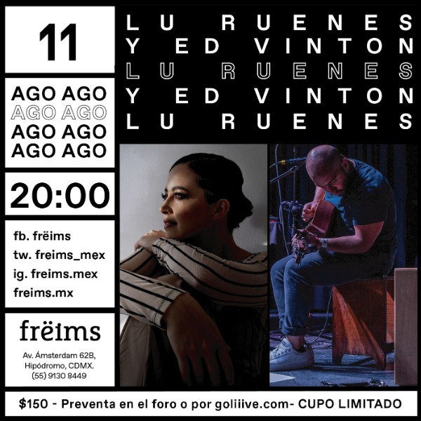 Lu Ruenes y Ed Vinton en Frëims