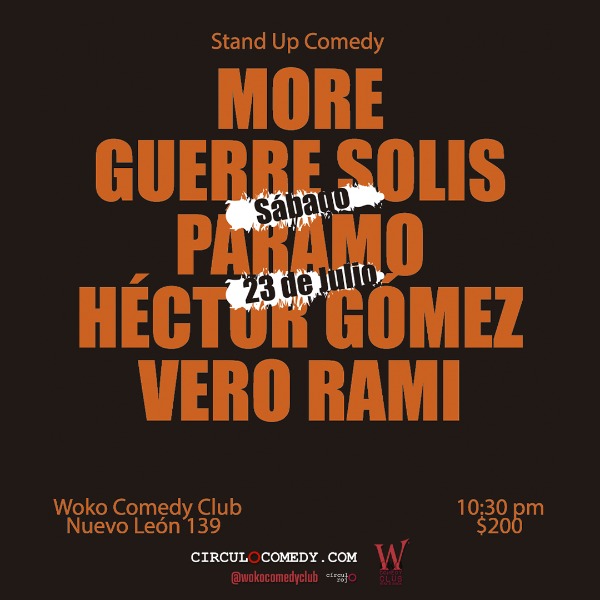 Stand Up Comedy 23 Julio