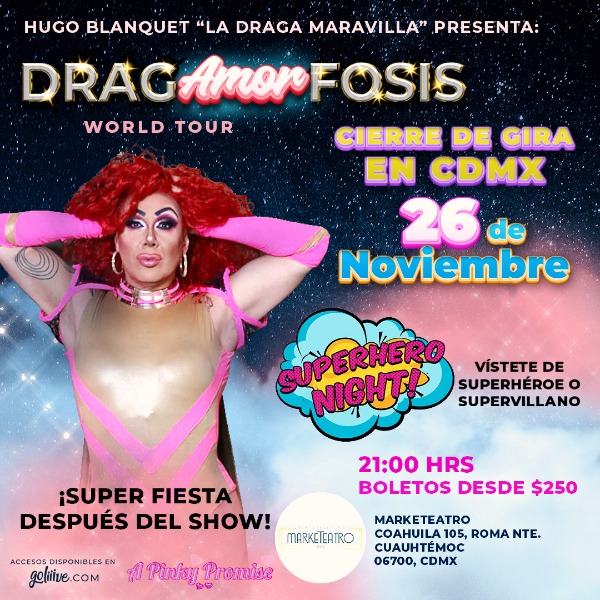 DragAMORfosis en CDMX
