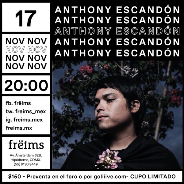 Anthony Escandón en Frëims