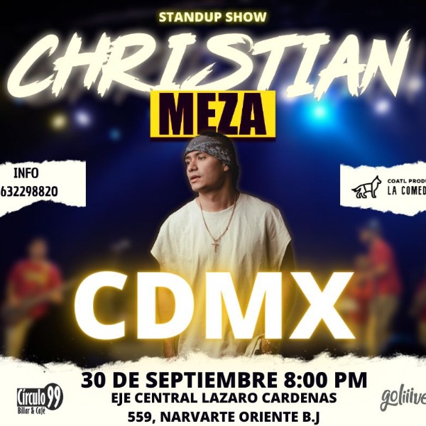 Christian Meza en Cdmx