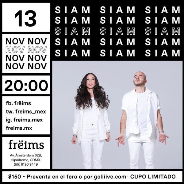 SIAM en Frëims