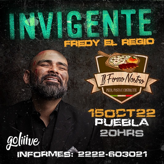 Fredy El Regio en Puebla