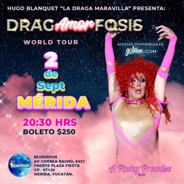 DragAMORfosis en Mérida -