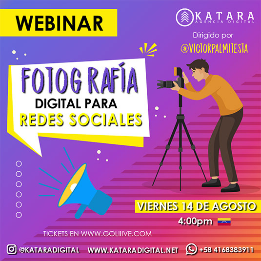 Fotografía digital para redes sociales