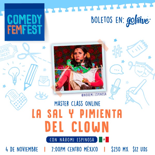 Masterclass "La Sal y la Pimienta del Clown" USD