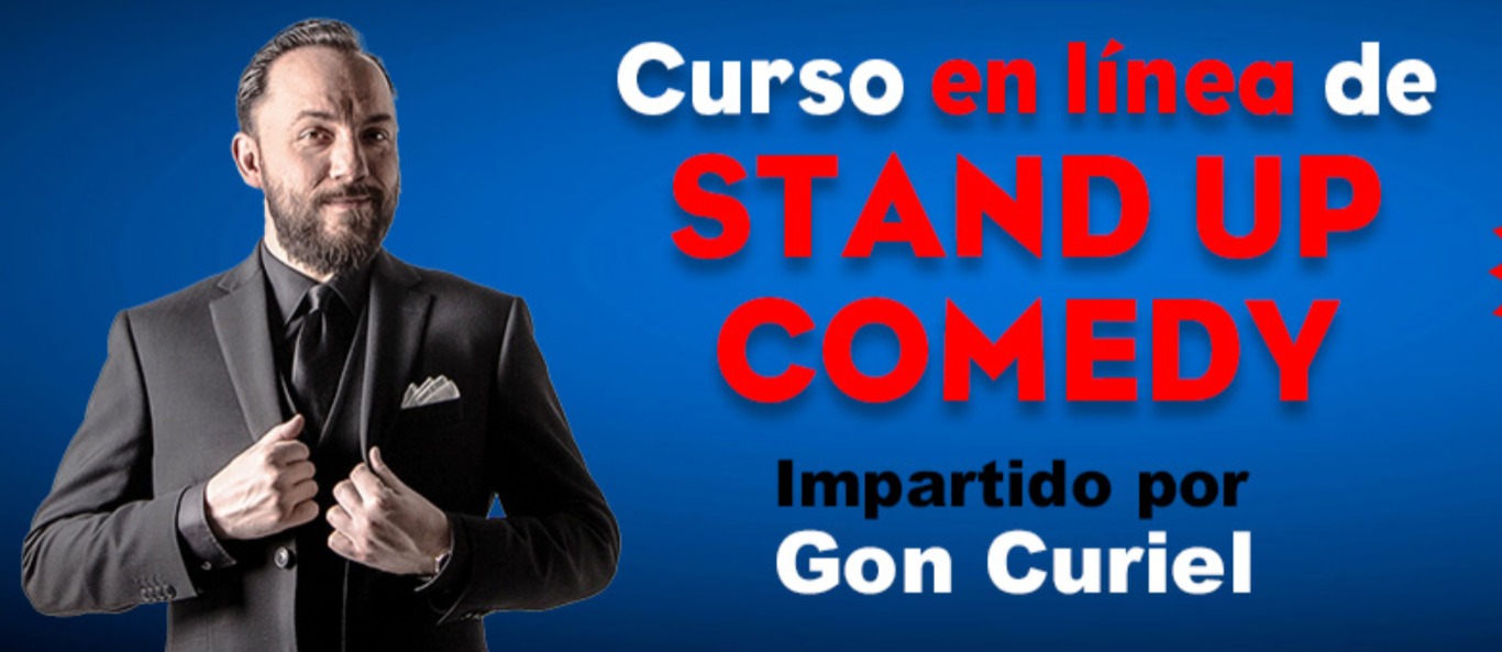 Curso en línea de Stand Up Comedy impartido por Gon Curiel